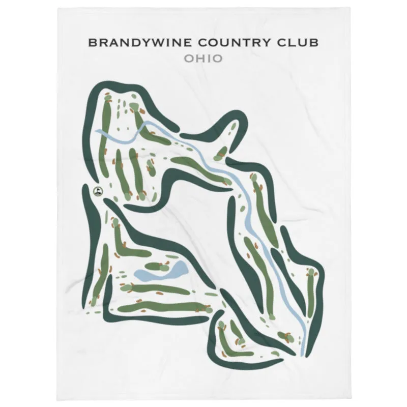 Brandywine Country Club, Ohio - Printed Golf Courses