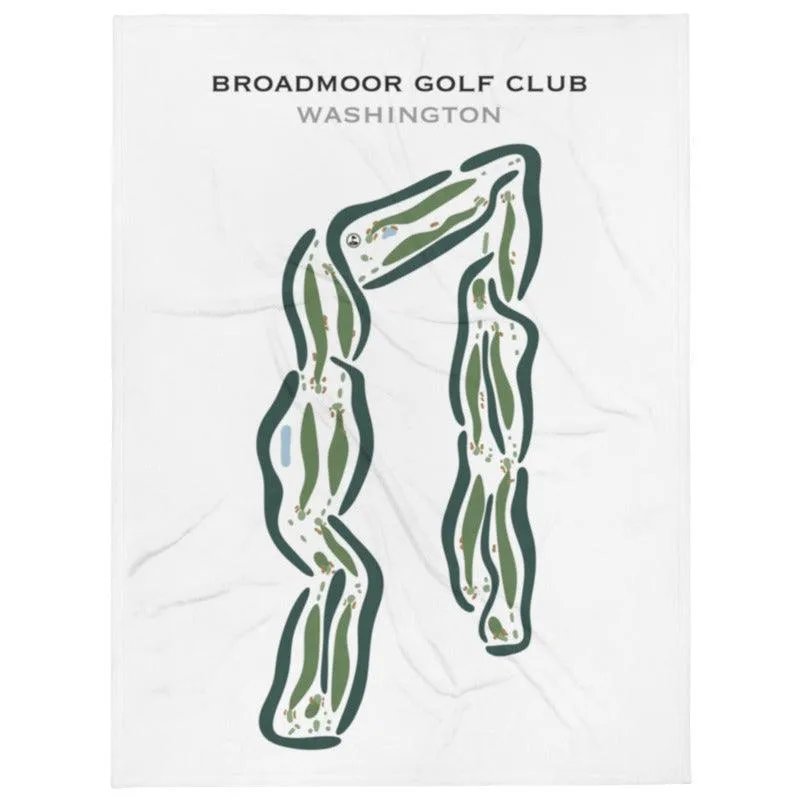 Broadmoor Golf Club, Washington - Printed Golf Courses