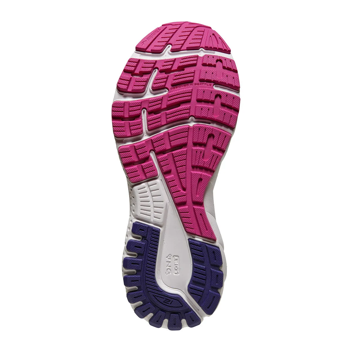 Brooks Adrenaline GTS 21 - Yucca - Navy Blue - Fuchsia