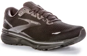 Brooks Ghost 15 In Black Black For Men | Wide Fit