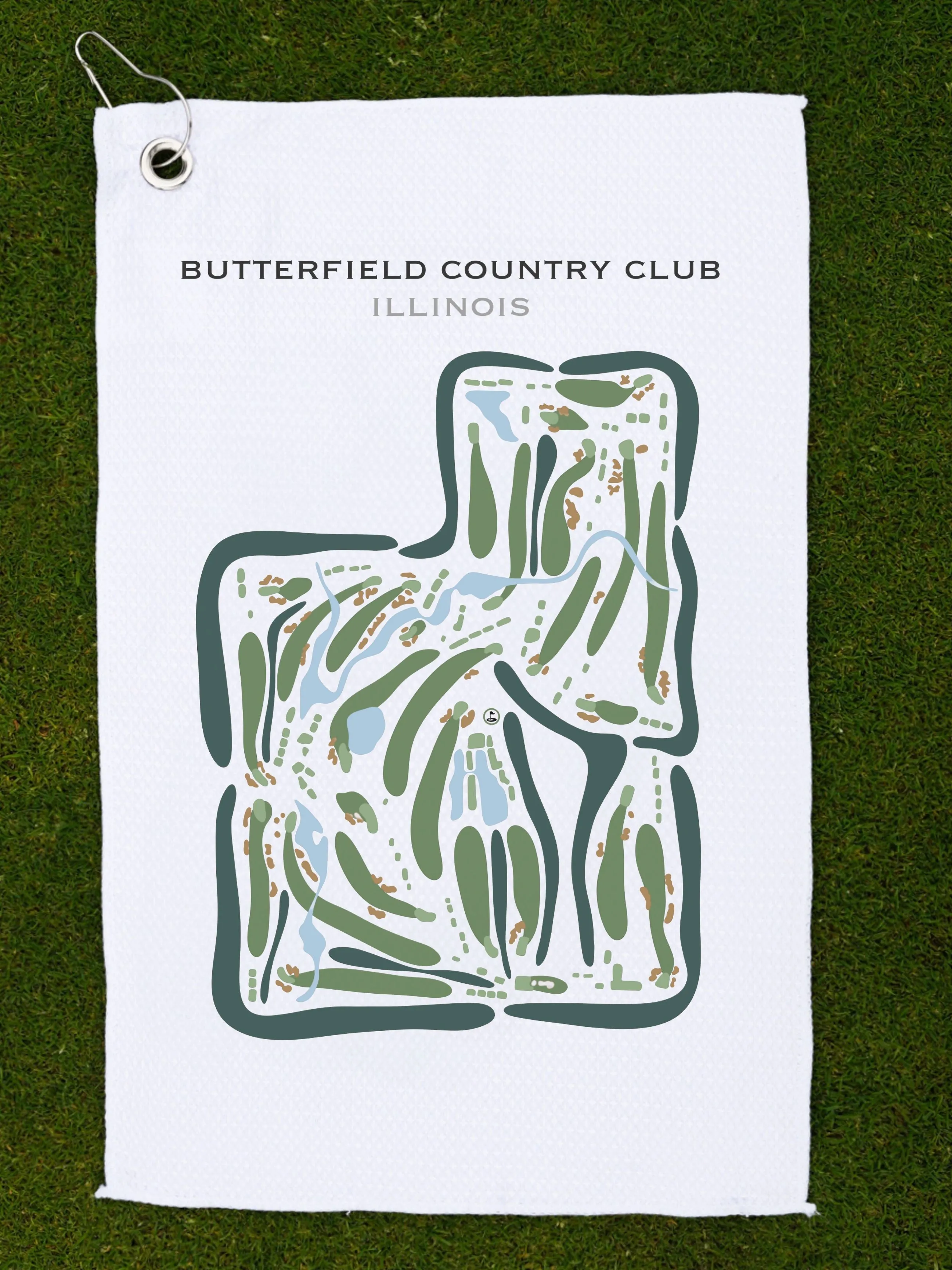 Butterfield Country Club, Illinois - Printed Golf Courses