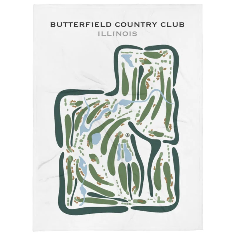 Butterfield Country Club, Illinois - Printed Golf Courses