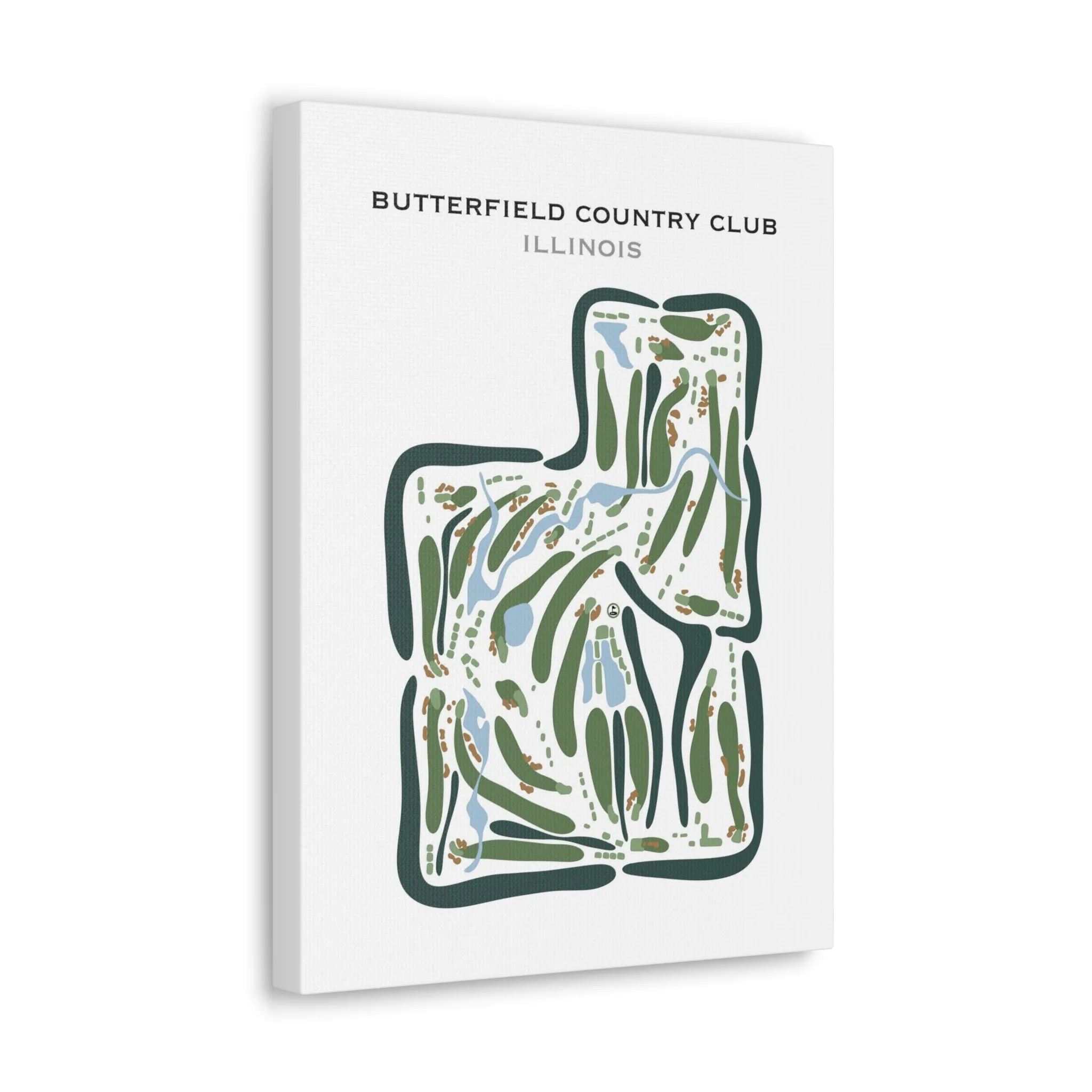 Butterfield Country Club, Illinois - Printed Golf Courses