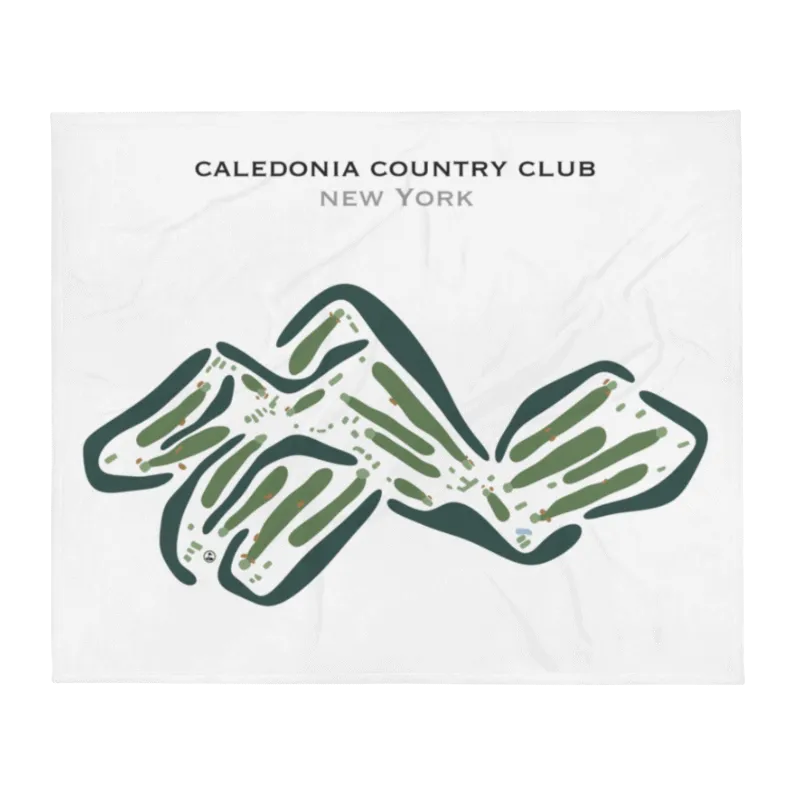 Caledonia Country Club, New York - Printed Golf Courses