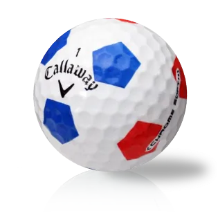 Callaway Chrome Soft X Truvis Red Blue