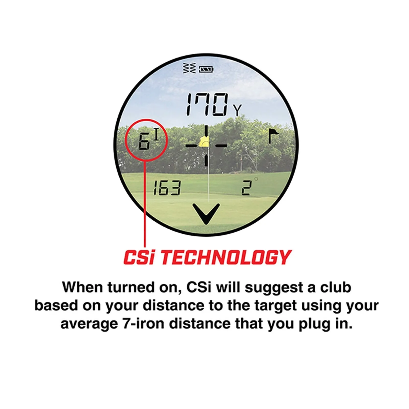 Callaway CSI Pro Laser Rangefinder