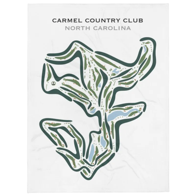 Carmel Country Club, North Carolina - Printed Golf Courses