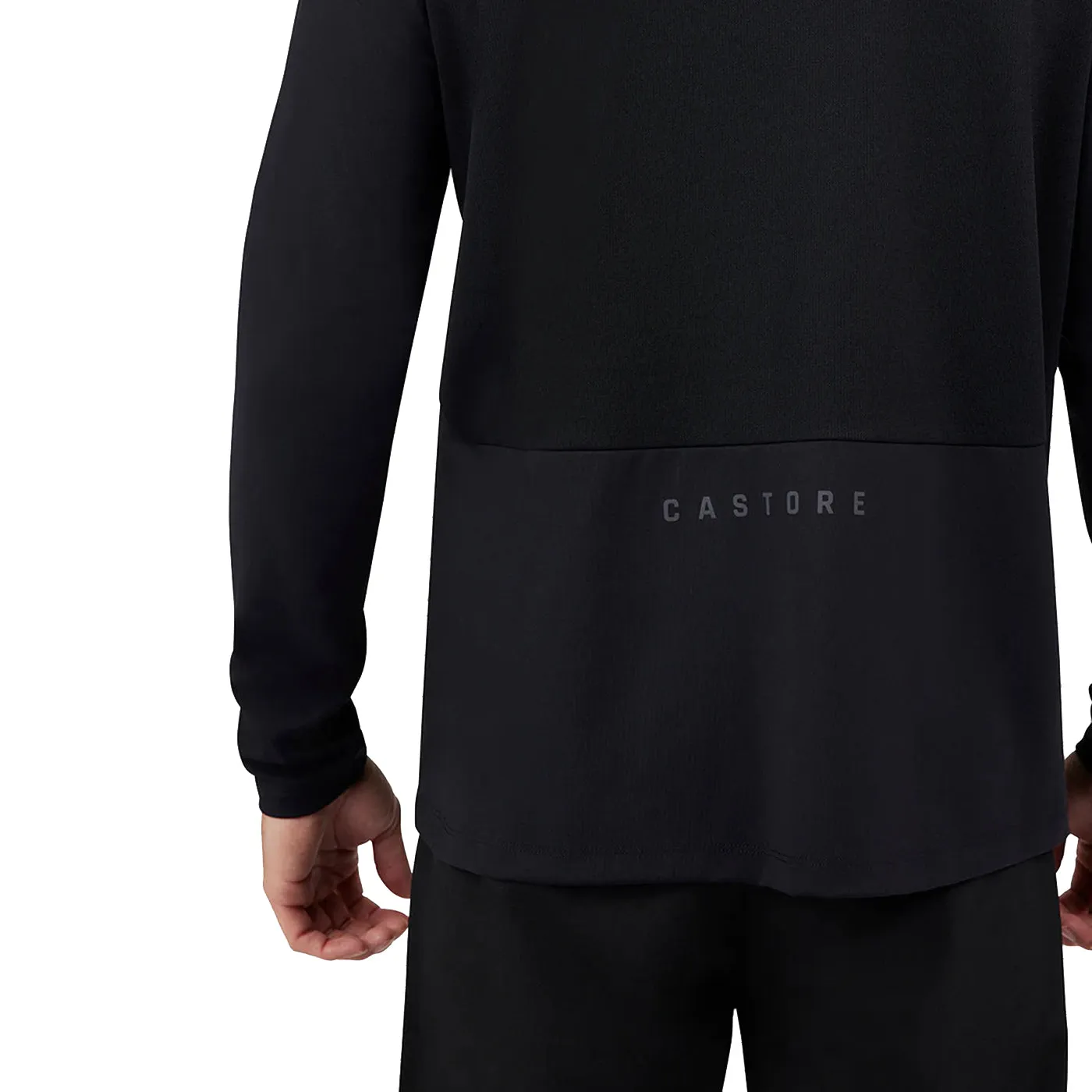 Castore Soft Shell Tech Mesh Golf 1/4 Zip - Black