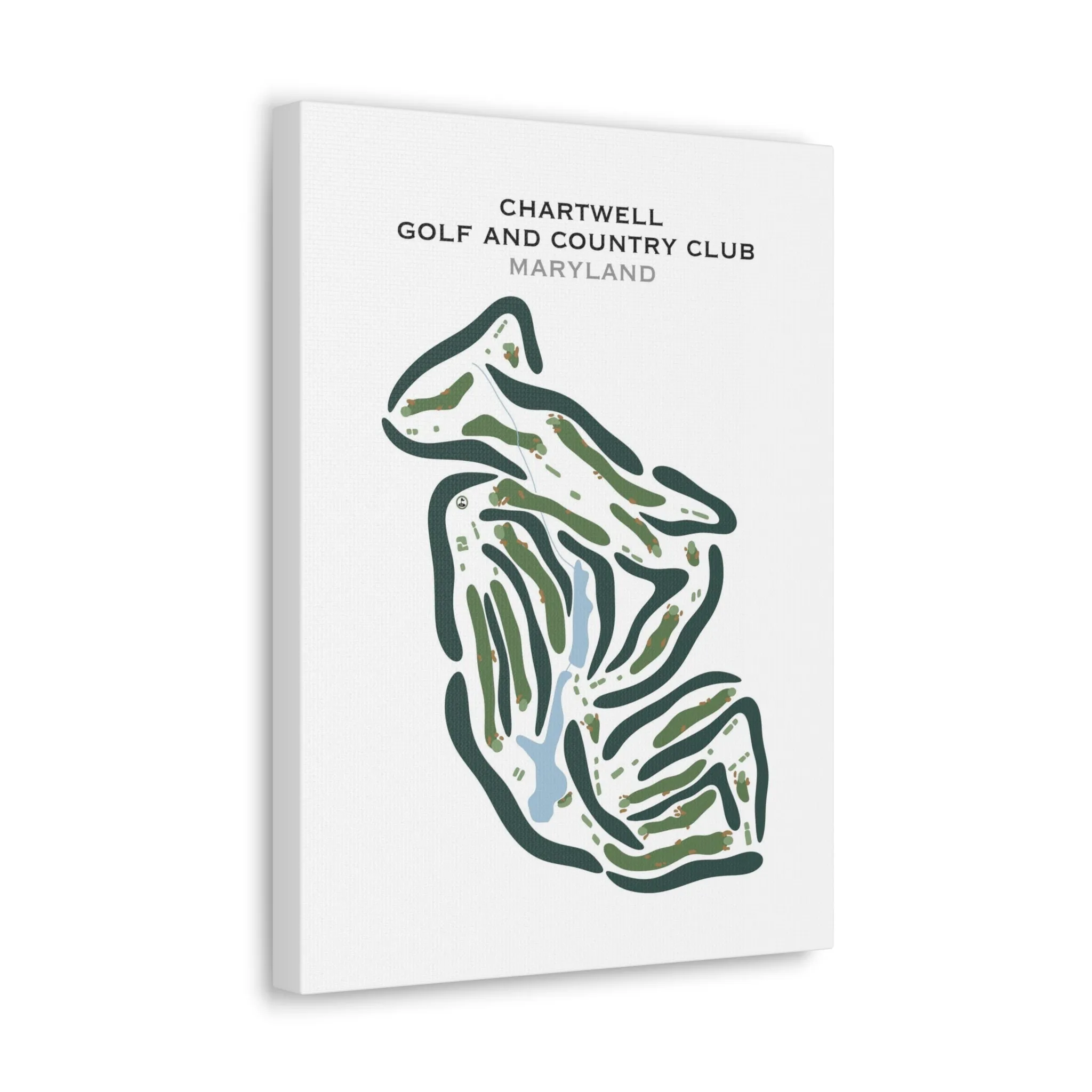 Chartwell Golf & Country Club, Maryland - Printed Golf Courses