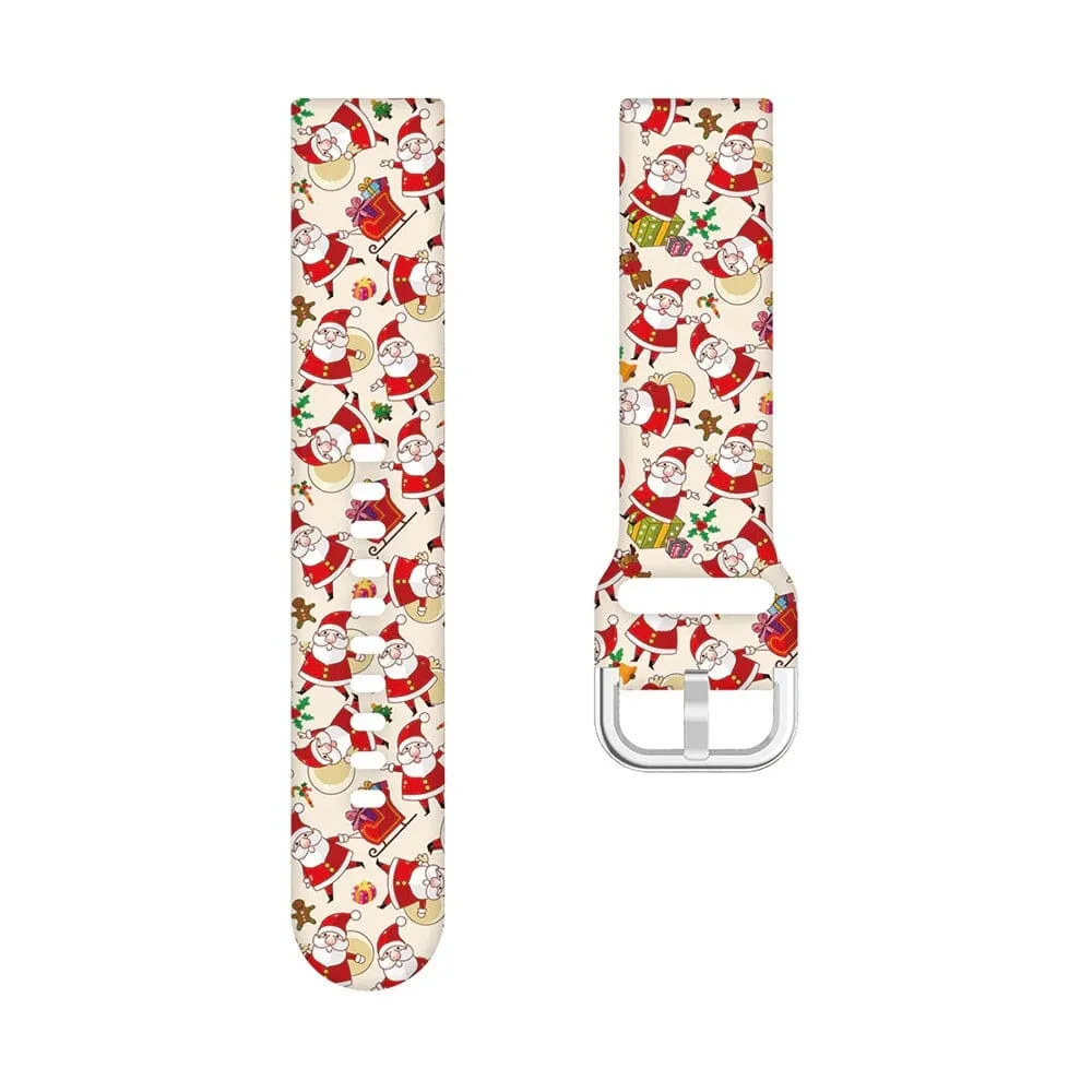 Christmas Watch Straps compatible with the Garmin Approach S12