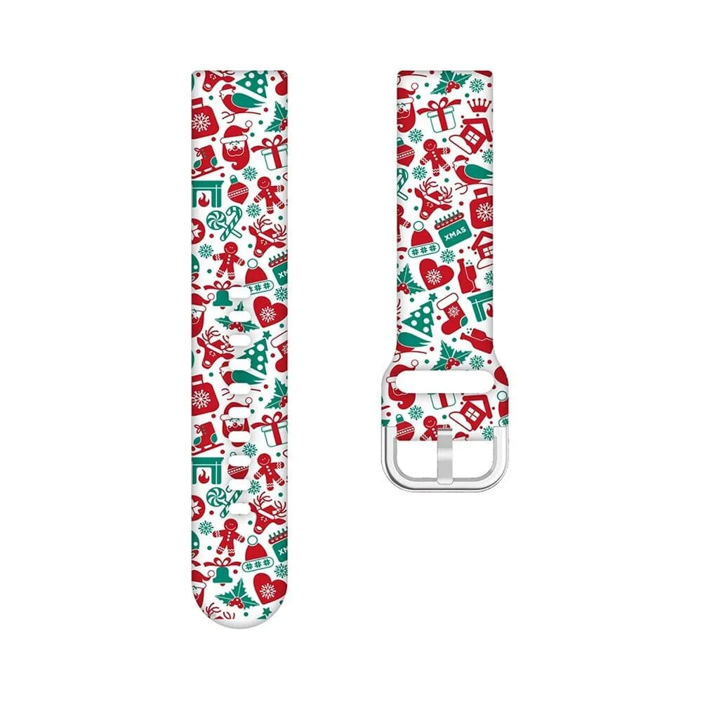 Christmas Watch Straps compatible with the Garmin Approach S12