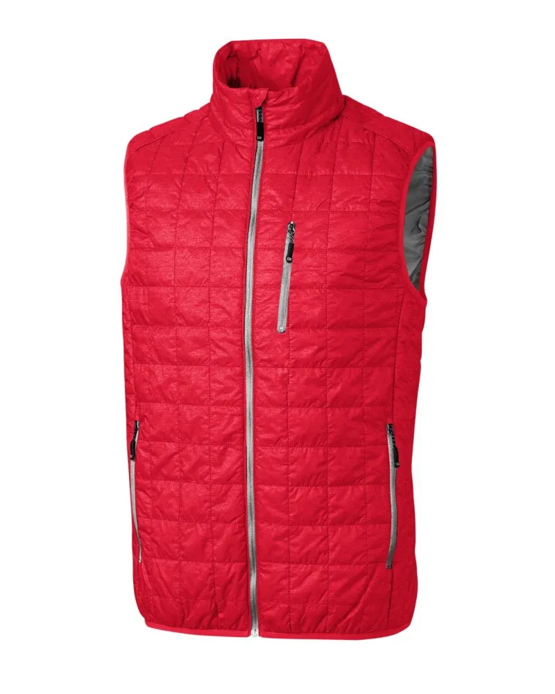 Cutter & Buck Rainier PrimaLoft® Mens Eco Insulated Full Zip Puffer Vest