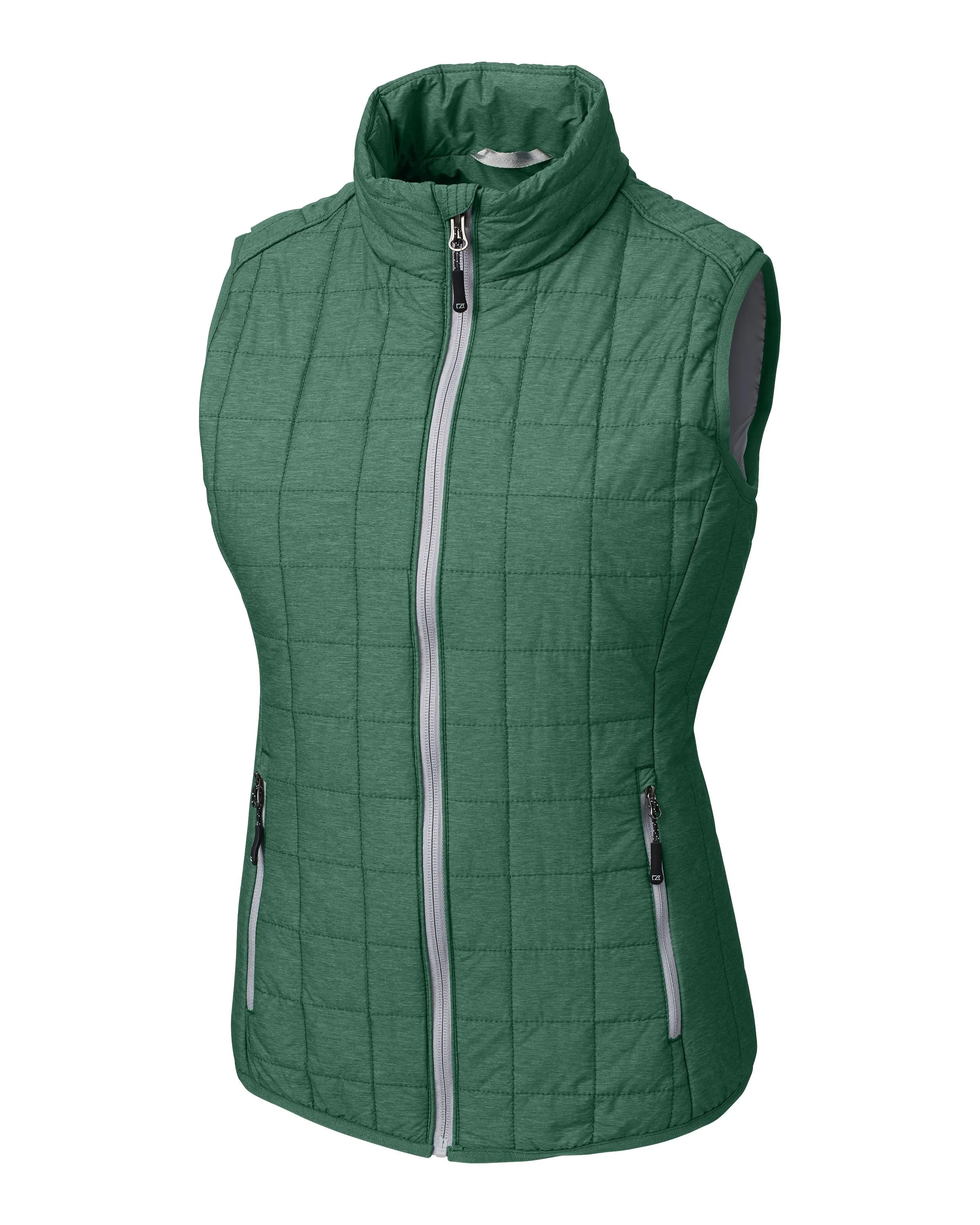 Cutter & Buck Rainier PrimaLoft® Womens Eco Insulated Full Zip Puffer Vest