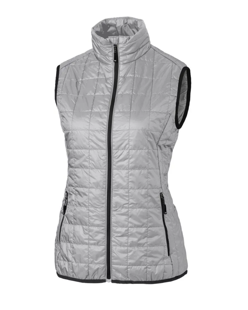 Cutter & Buck Rainier PrimaLoft® Womens Eco Insulated Full Zip Puffer Vest