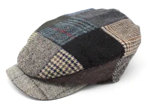 Daithi Cap Patchwork Tweed