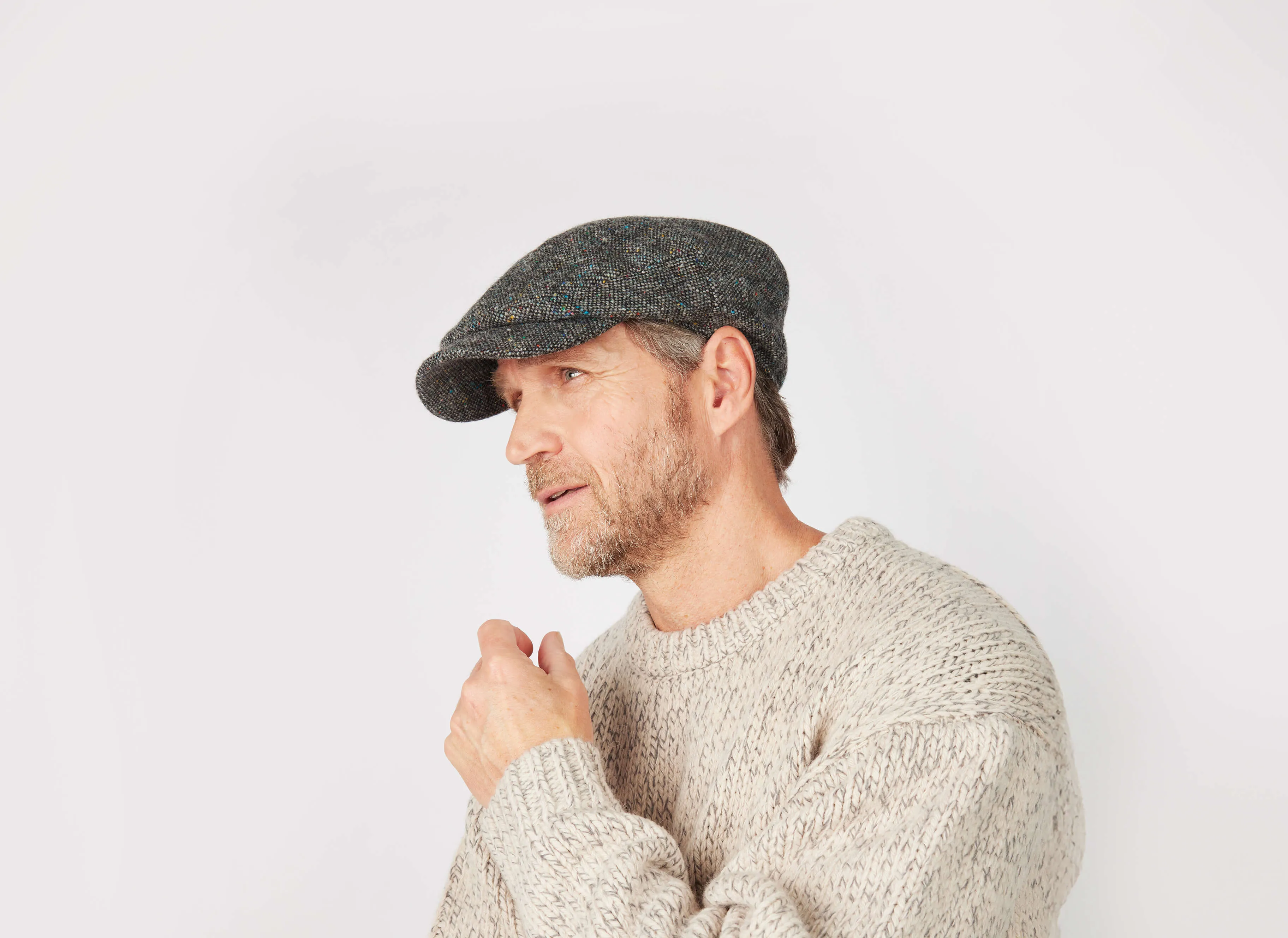 Daithi Cap Tweed