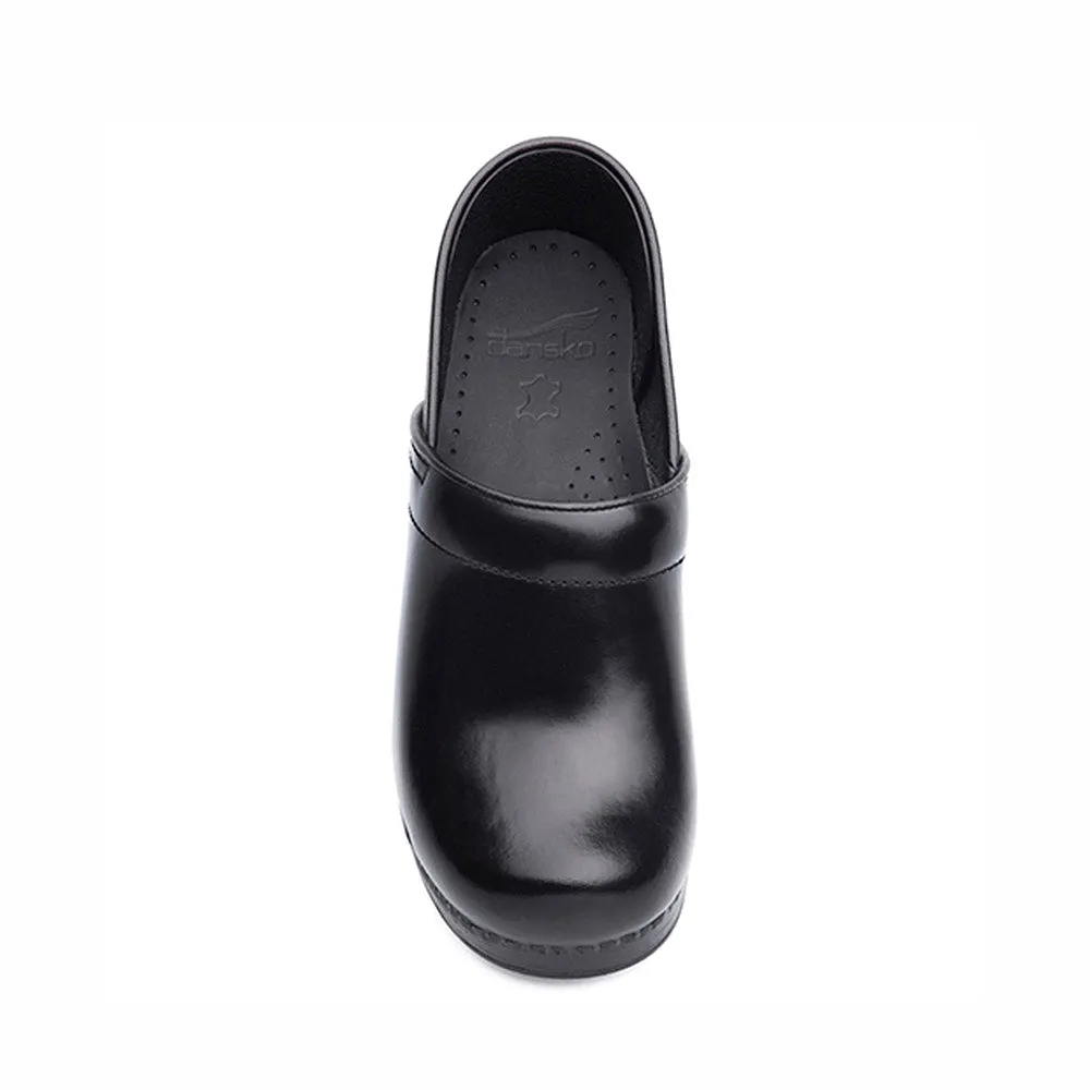 Dansko Wide Pro Black Cabrio Clog