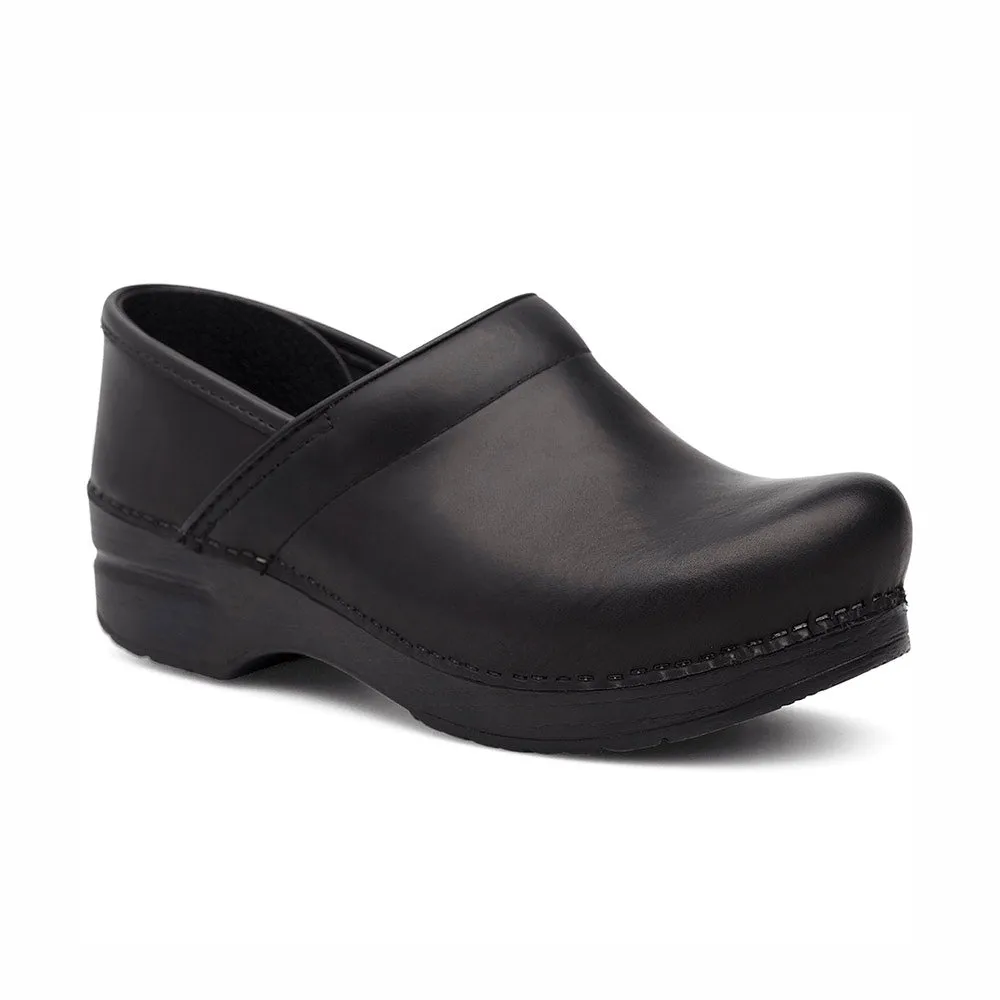 Dansko Wide Pro Black Cabrio Clog