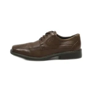 Ecco Lace Ups Leather Brown Colour For Women