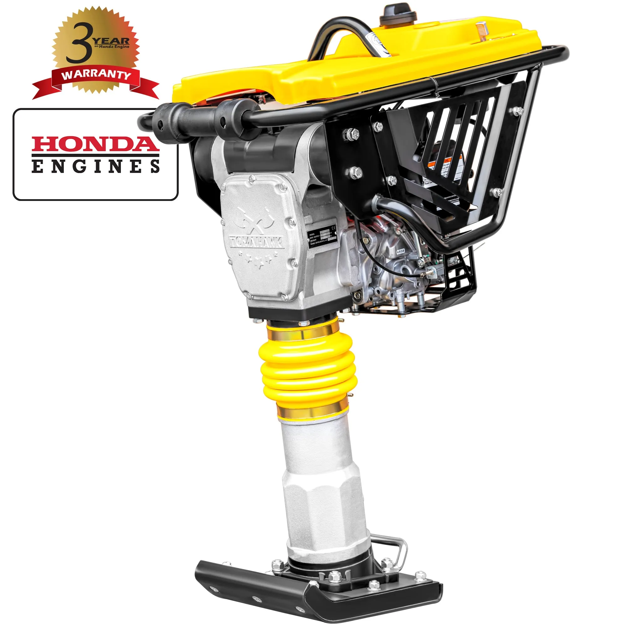 Factory Reconditioned 3 HP Honda Vibratory Rammer Tamper with Honda GX100 Engine 3350 lbs/ft