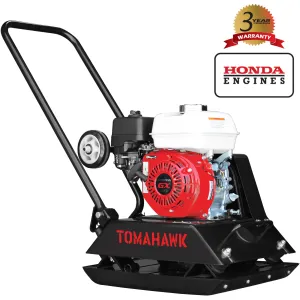 Factory Reconditioned 5.5HP Honda Powered Gas Plate Compactor Tamper for Asphalt, Soil Compaction