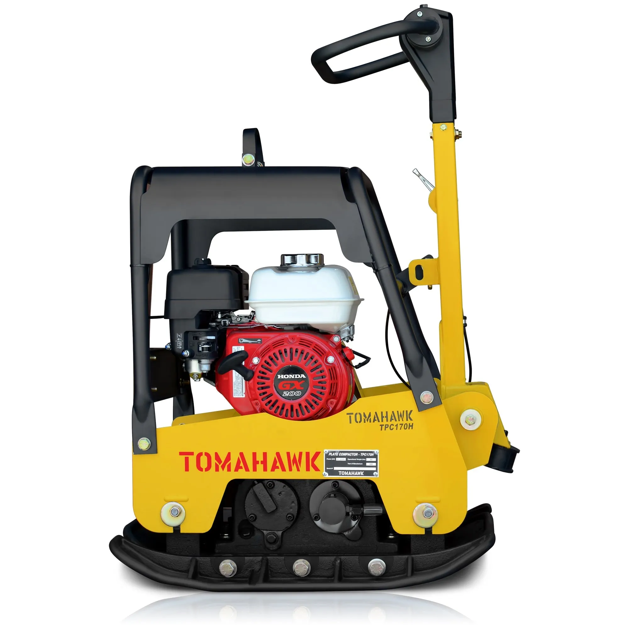 Factory Reconditioned 6.5 HP Honda Reverse Hydraulic Plate Compactor for Asphalt, Aggregate, Cohesive Soil Compaction