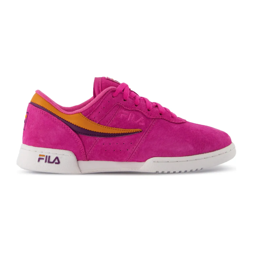 Fila Women's Original Fitness Shoes - Fuchsia Pink / Gold / Purple