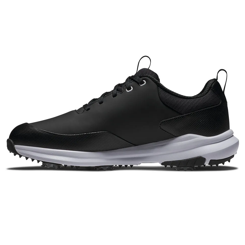 FootJoy Tour Rival Spiked Shoes - Black/White