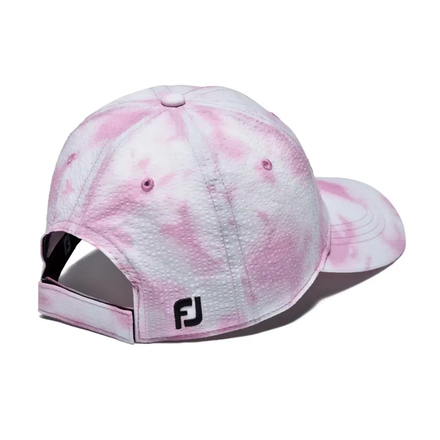 FootJoy Women's  Seersucker Tie-Dye Print Cap