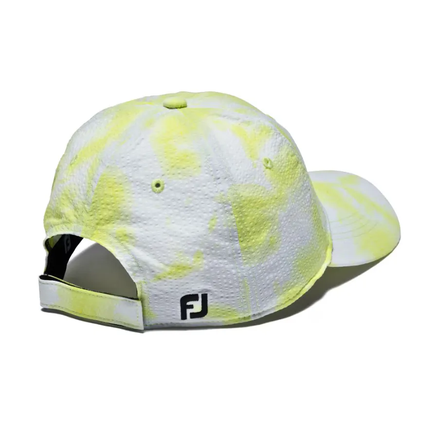 FootJoy Women's  Seersucker Tie-Dye Print Cap