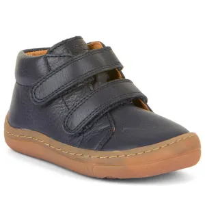 Froddo Boy's First Step Laces Barefoot Shoes - Dark Blue