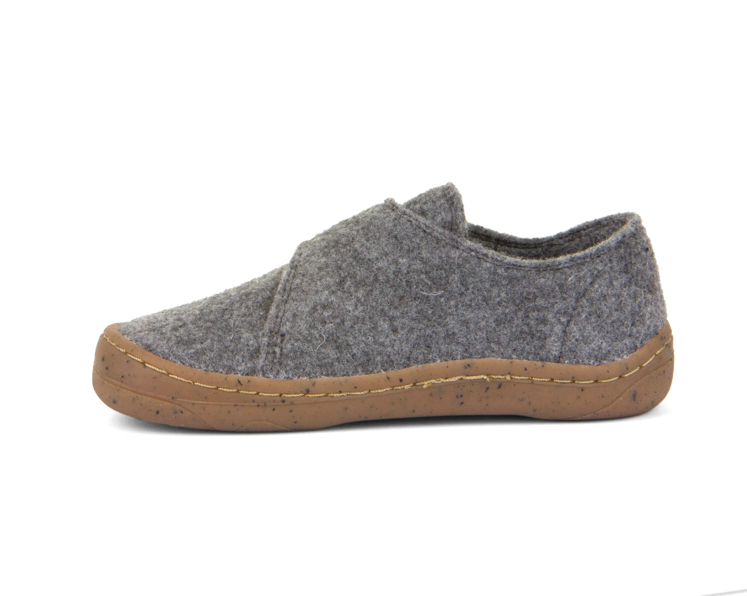 Froddo Kid's Barefoot Wool Slippers - Grey