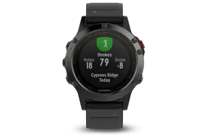 Garmin Fenix 5 Slate Gray with Black Band