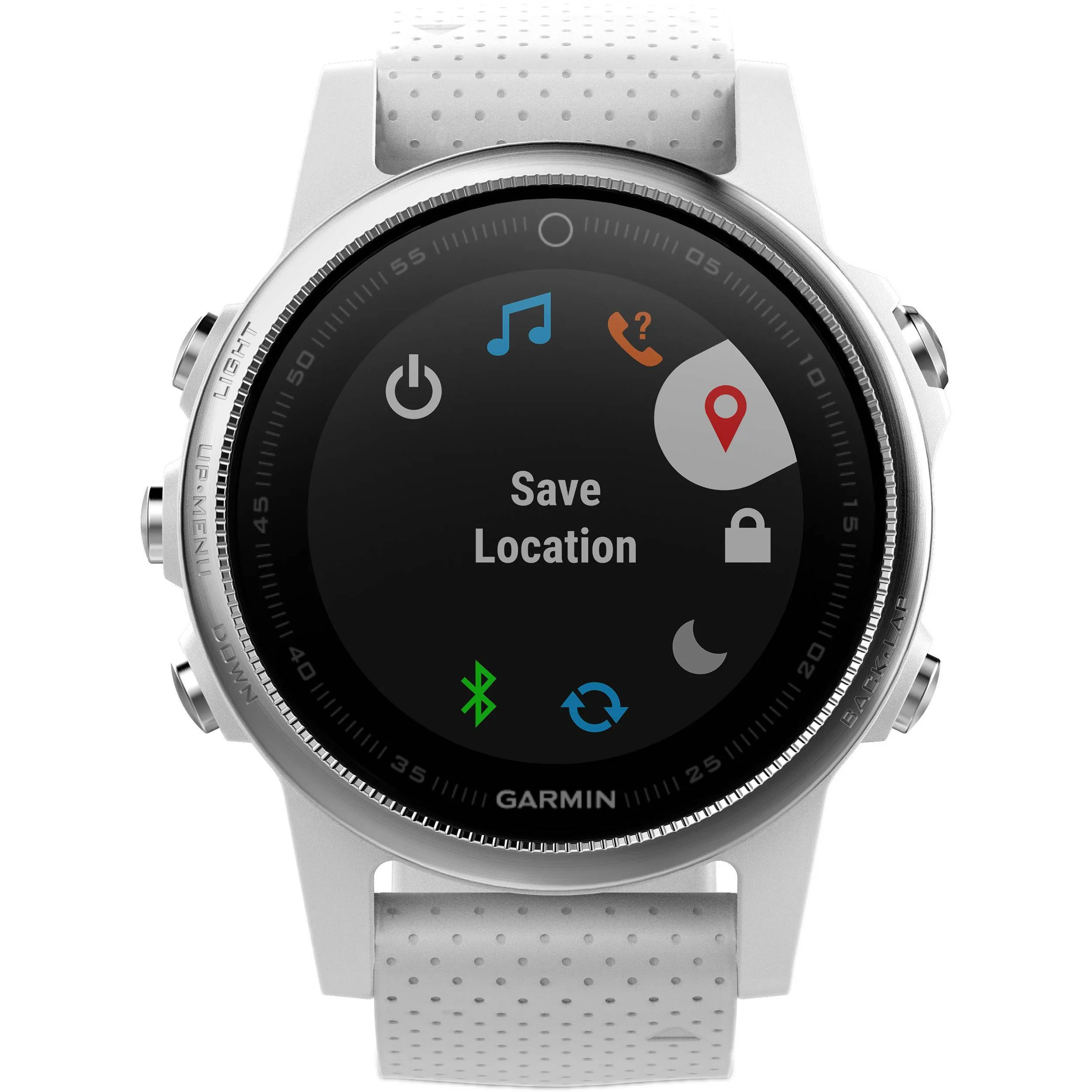 Garmin Fenix 5S GPS Multi Sport Watch - Watch Only / White Carrara / 42MM