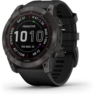 Garmin Fenix 7X Sapphire Solar Edition Smart Watch, Large 51 MM Smartwatch