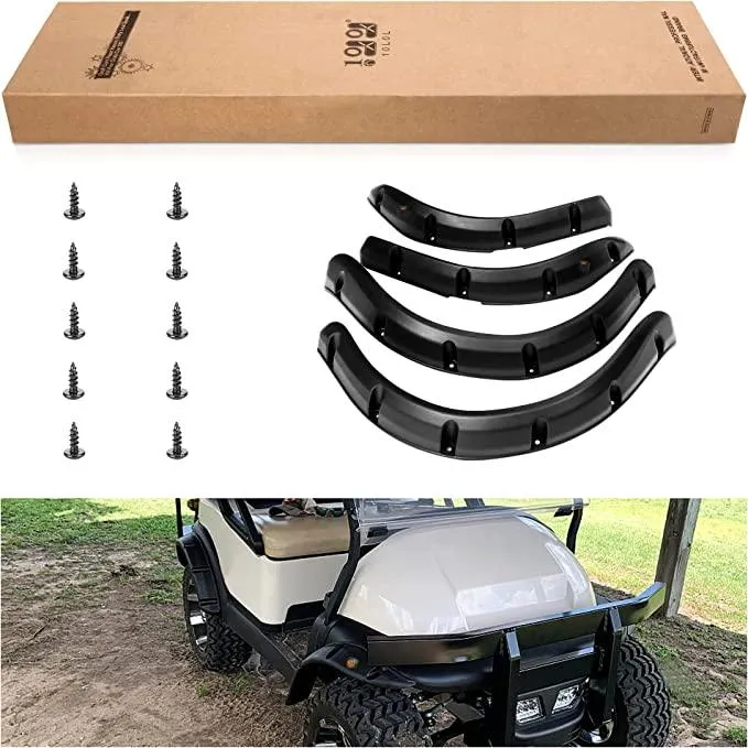 Golf Cart Fender Flares for EZGO Club Car Yamaha - 10L0L