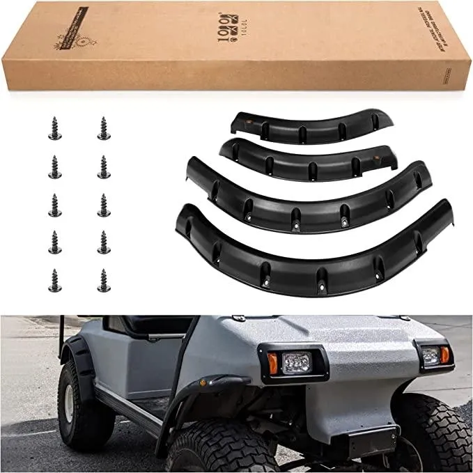 Golf Cart Fender Flares for EZGO Club Car Yamaha - 10L0L