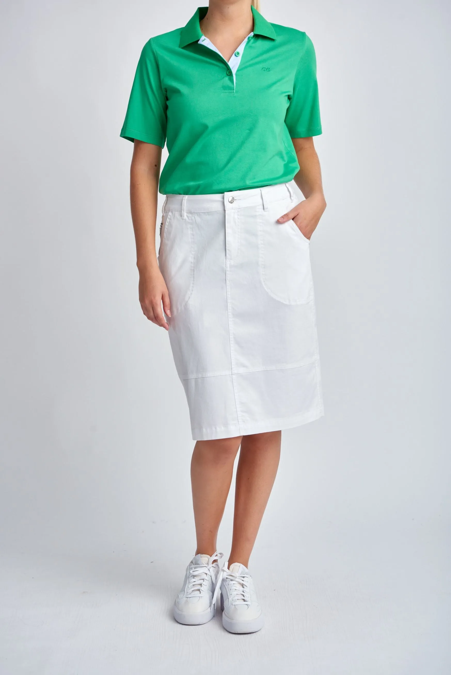 Golf Skirt White