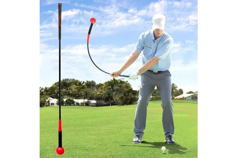 GolfBasic Swing Trainer Warm-Up Strength Speed Stick Tempo Ball Practice