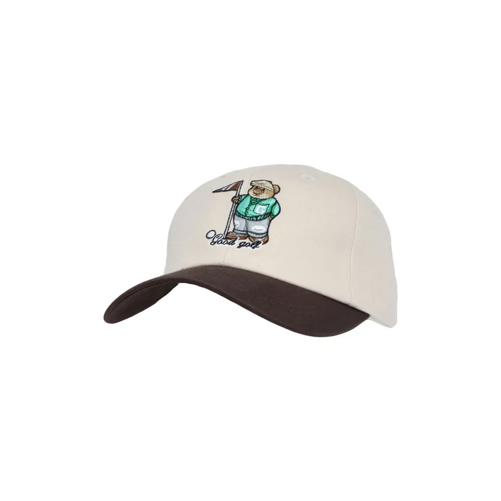 Good Golf Caddy Bear Embroidery Baseball Cap Dad Hat TR11482