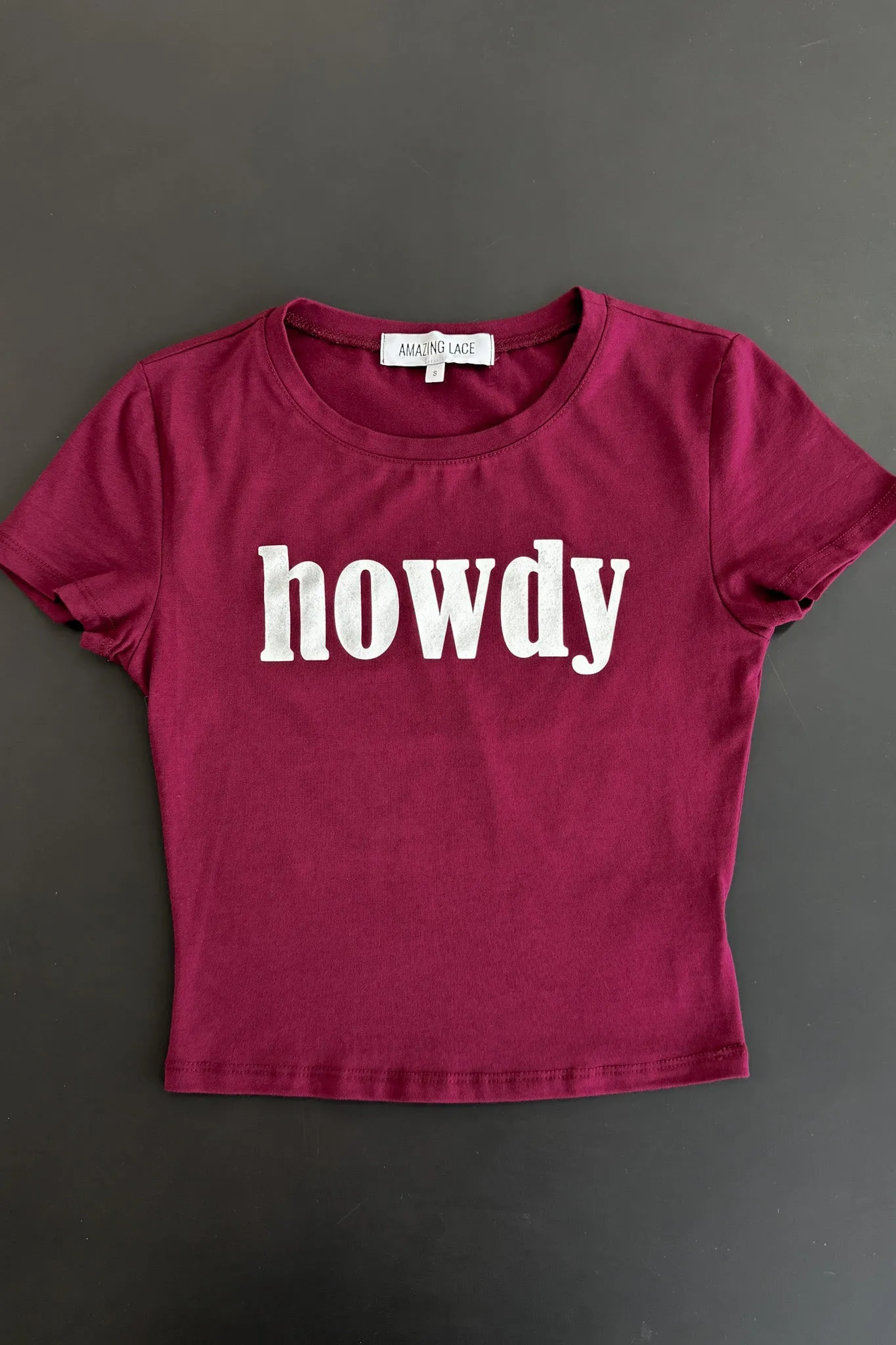 Howdy Cropped Babydoll Tee