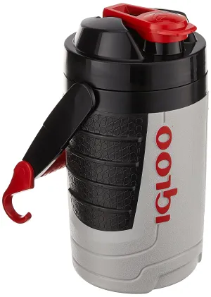 Igloo Proformance 1 Quart Water Jug, Black/Red