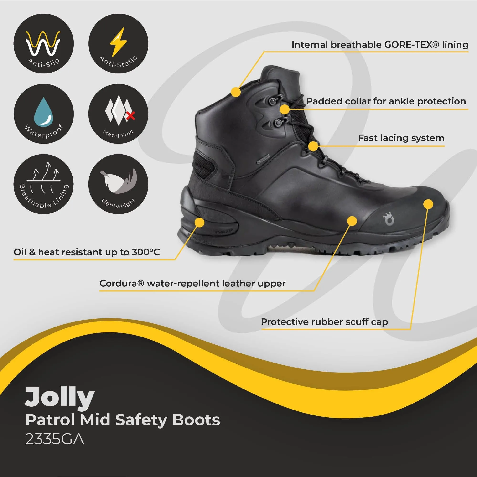 Jolly 2335GA Patrol Mid Boot