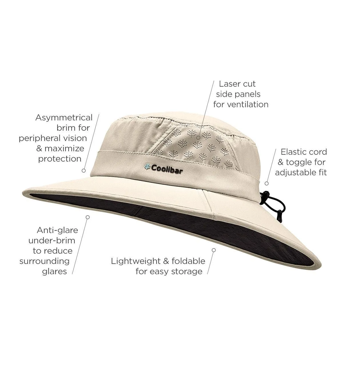 Kid's Fore Golf Hat  |  Stone