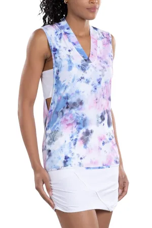 Kimberly Watercolor Print Tank Top - FINAL SALE