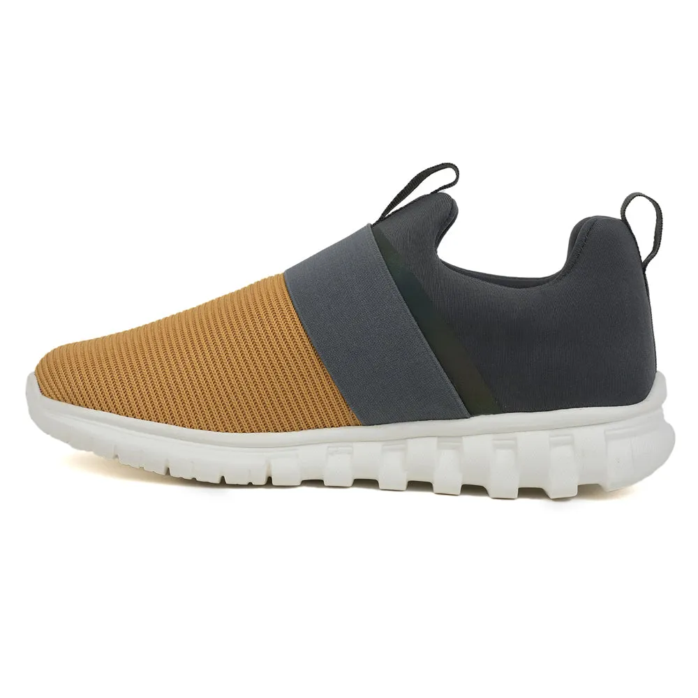 Leap7x Non Lacing Yellow Casual Slip on Shoes For Women MERCY By Liberty