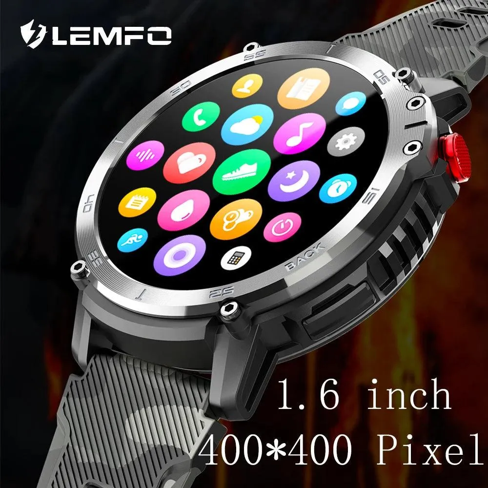 LEMFO smartwatches for men  support connect headset|Unveiling the Symphony of Fitness and Style