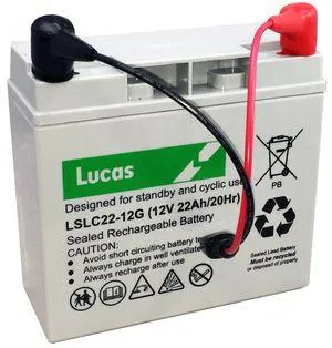 Lucas LSLC-22-12 22Ah AGM Golf battery