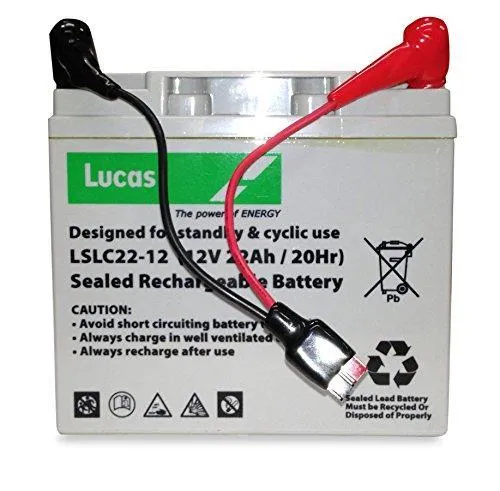 Lucas LSLC-22-12 22Ah AGM Golf battery