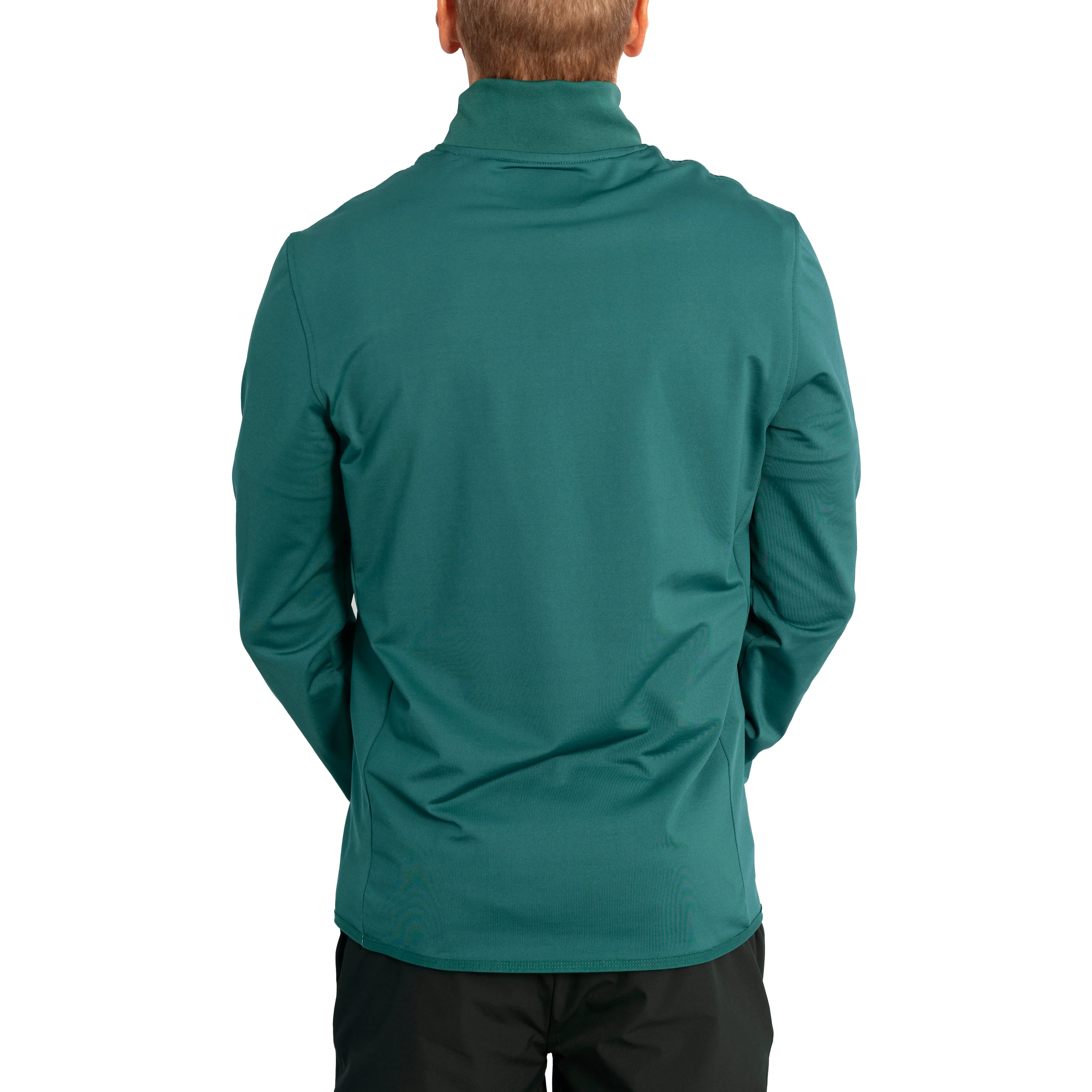 Lyle & Scott Tech 1/4 Zip Midlayer - Golf Green